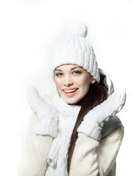 Mujer invierno — Foto de Stock