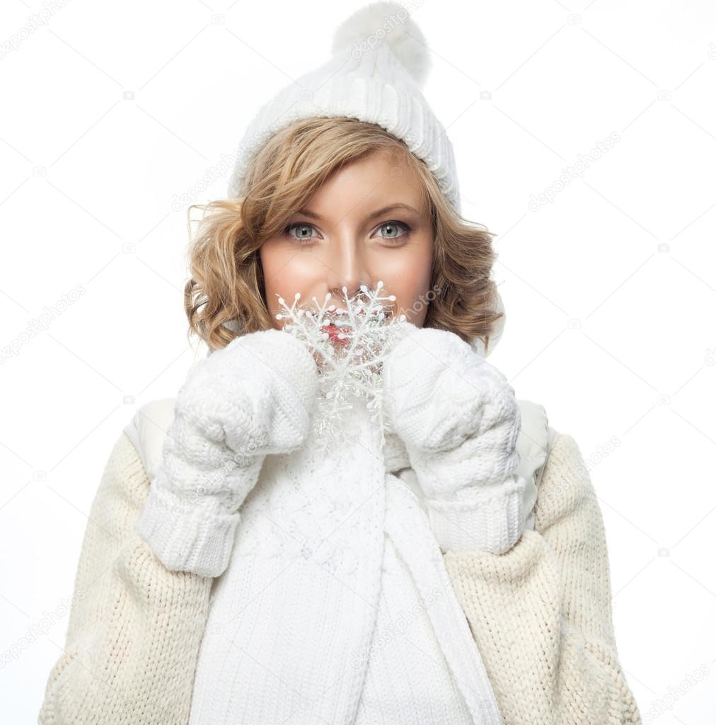 woman winter