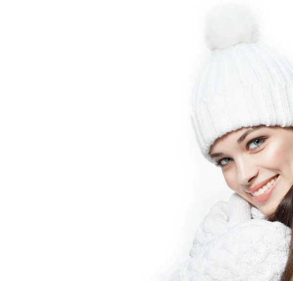 Woman winter — Stock Photo, Image