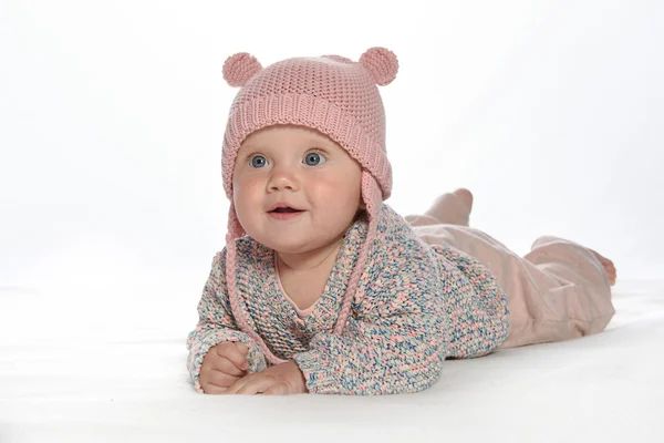 Baby little girl portrait — Stock Photo, Image