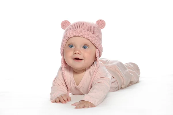 赤ちゃんの小さな少女の肖像画 — ストック写真