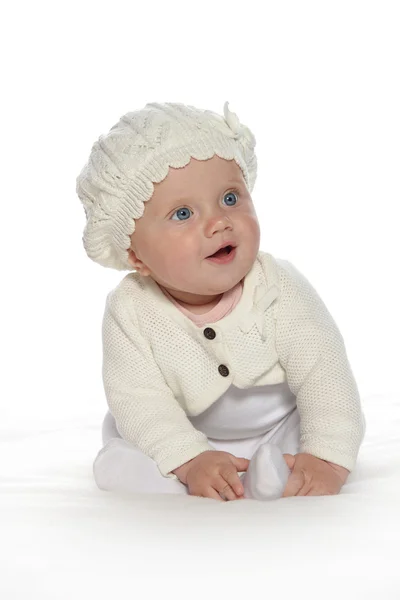 Baby little girl portrait — Stock Photo, Image