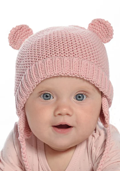 Bebê pequena menina retrato — Fotografia de Stock