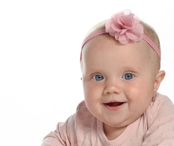 Baby little girl portrait — Stock Photo, Image