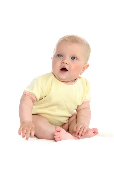 Baby van weinig meisje portret — Stockfoto