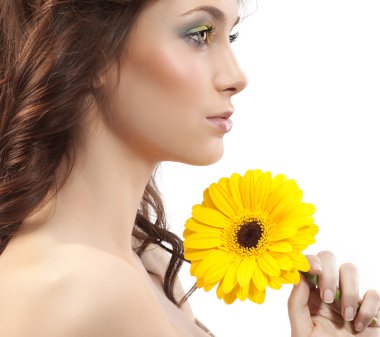 kadın Güzellik yüz cilt makyaj