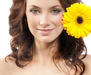 kadın Güzellik yüz cilt makyaj