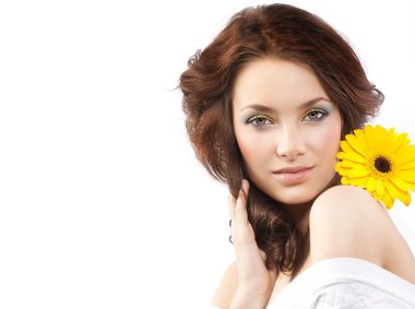 kadın Güzellik yüz cilt makyaj