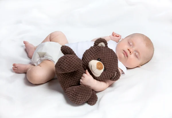 Dulce bebé dormido —  Fotos de Stock