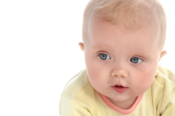 Bebê pequena menina retrato — Fotografia de Stock