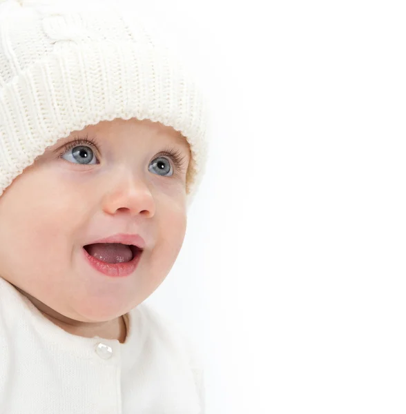 Kisgyermek baba portré — Stock Fotó