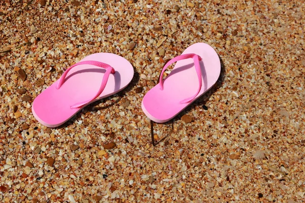 Chanclas rosadas — Foto de Stock