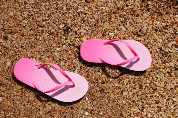 Pink flip flops — Stock Photo, Image