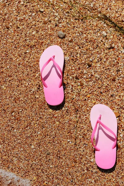 Pink flip flops — Stock Photo, Image