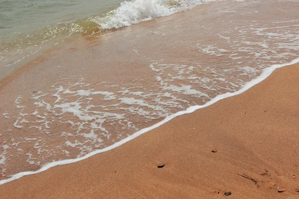 Acqua Cristallina Sulla Spiaggia Mar Nero Crimea Orientale — Foto Stock