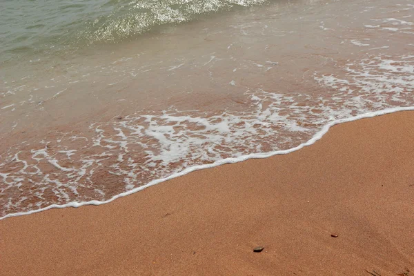 Eau Cristalline Sur Plage Mer Blsck Crimée Orientale — Photo