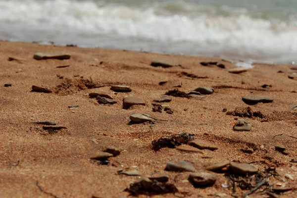 Sea sand, Crimea — Stock Photo, Image