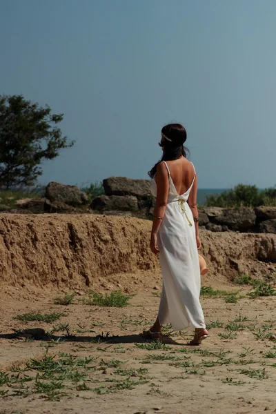 Woman in Greek style — Stock Photo, Image