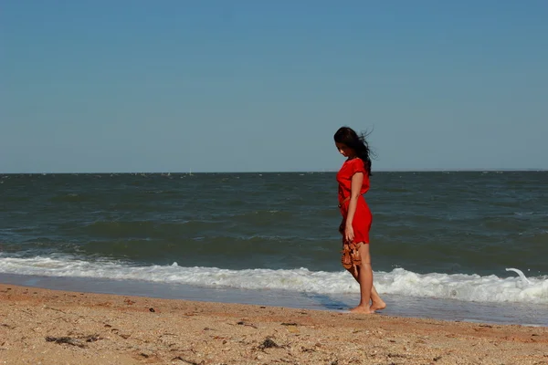 Mulher retrato ao ar livre — Fotografia de Stock