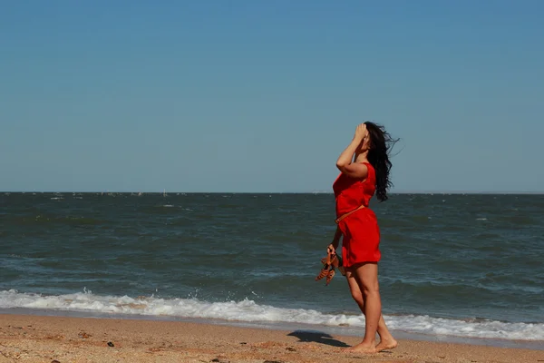 Mujer retrato al aire libre — Foto de Stock