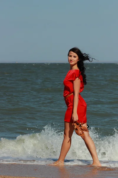 Woman outdoor portrait — Stock Photo, Image