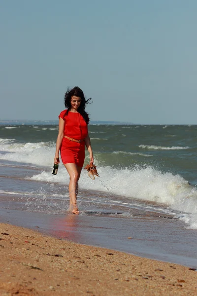 Woman outdoor portrait — Stock Photo, Image