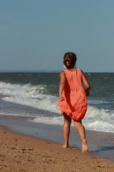 Young model posing on camera — Stock Photo, Image