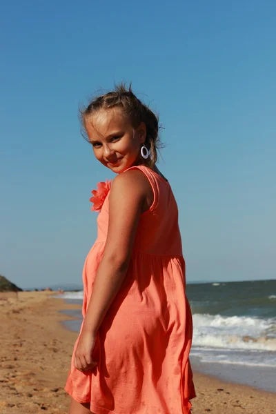 Young model posing on camera — Stock Photo, Image