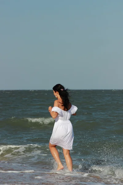 Woman outdoor — Stock Photo, Image