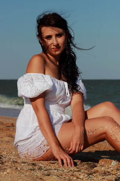 Mujer retrato al aire libre — Foto de Stock