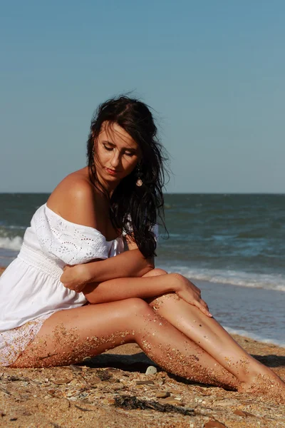 Mujer retrato al aire libre — Foto de Stock