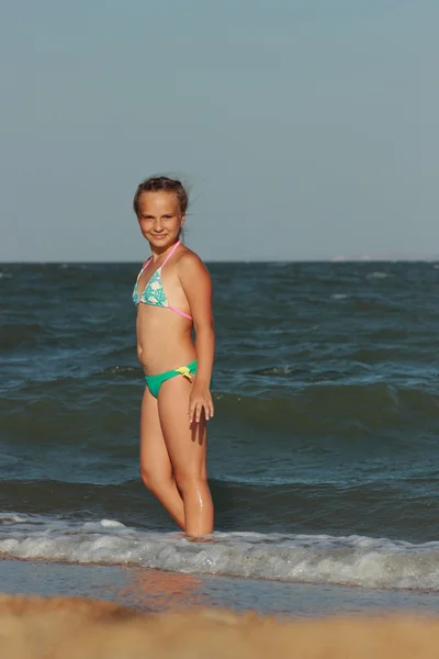 Young model posing on camera — Stock Photo, Image