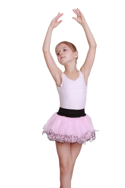 Young ballerina doing exercises — Stock Photo, Image