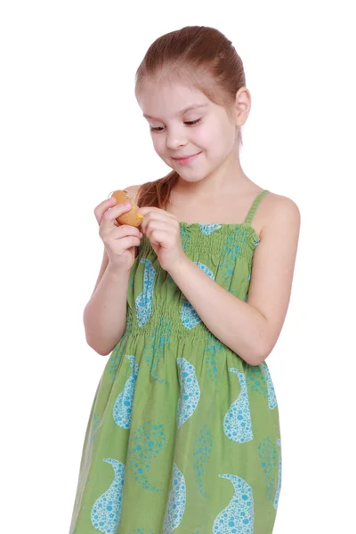 Kid on Easter theme — Stock Photo, Image