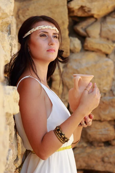 Antiga deusa grega — Fotografia de Stock