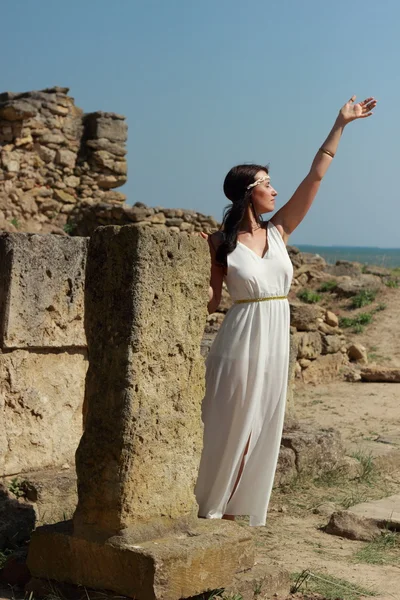 Starożytna grecka bogini — Zdjęcie stockowe