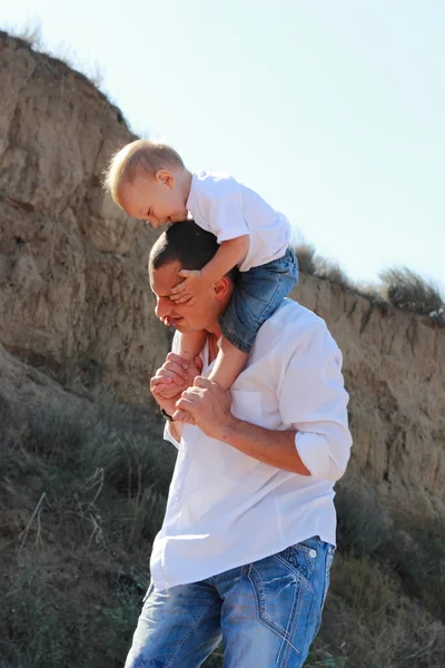 Vater und Sohn — Stockfoto