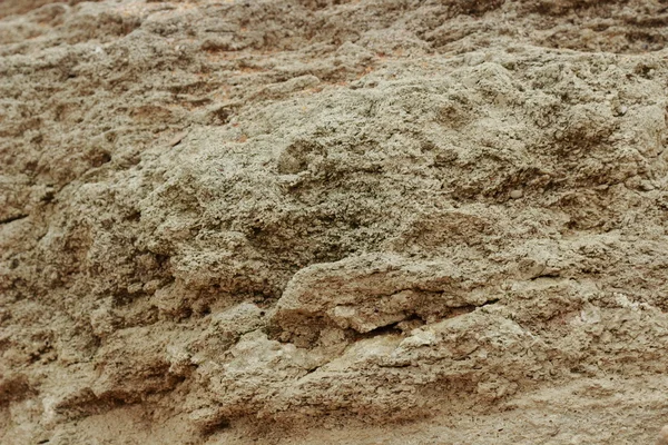 海岩石组构 海岩石纹理与沙尘覆盖 — 图库照片