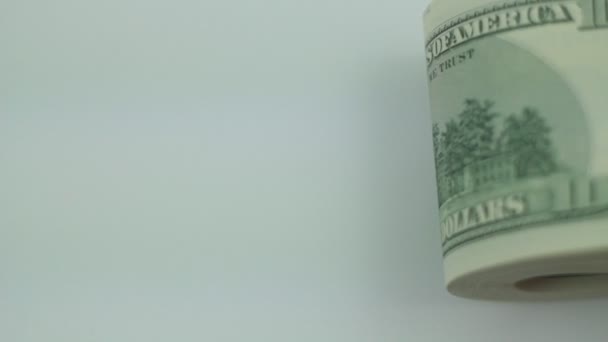 Доллары — стоковое видео