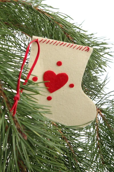 Closeup Christmas Tree Decorations — Stock Photo, Image