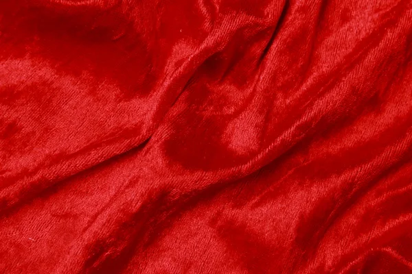 赤いベルベットの質感 — ストック写真