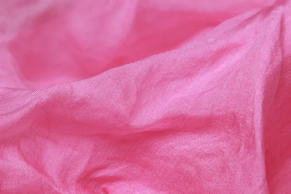 Pink organza fabric texture — Stock Photo, Image