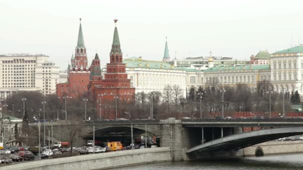 Panorama del Kremlin — Vídeo de stock