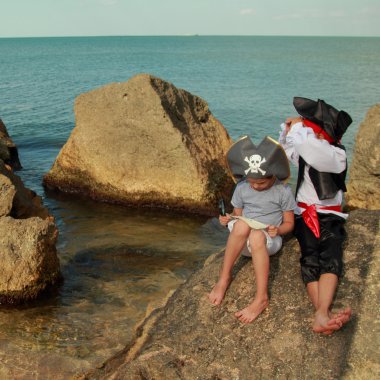 Fantezi elbise korsanlar tatil