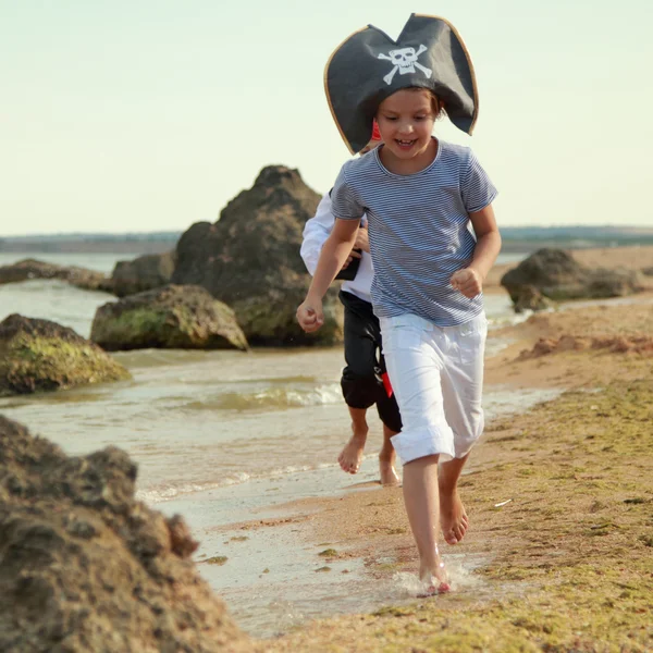 Pequenos piratas — Fotografia de Stock