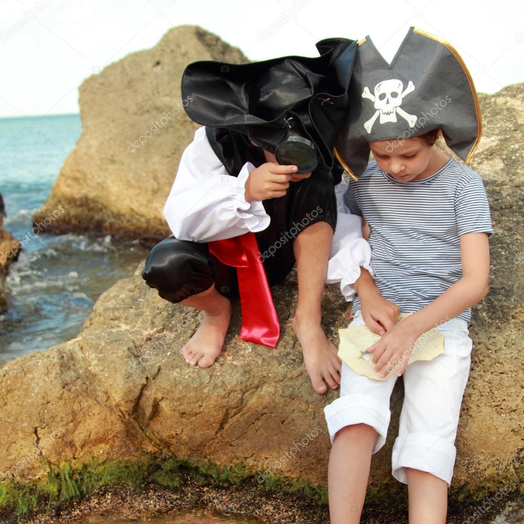 Fancy Dress Pirates on Holiday