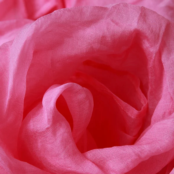 Pink organza fabric texture — Stock Photo, Image