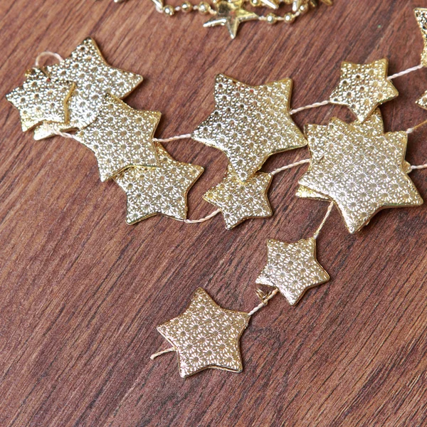 Lovelygolden Estrellas Fondo Navidad Imagen De Stock