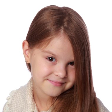 Beyaz genç kız moda model olarak