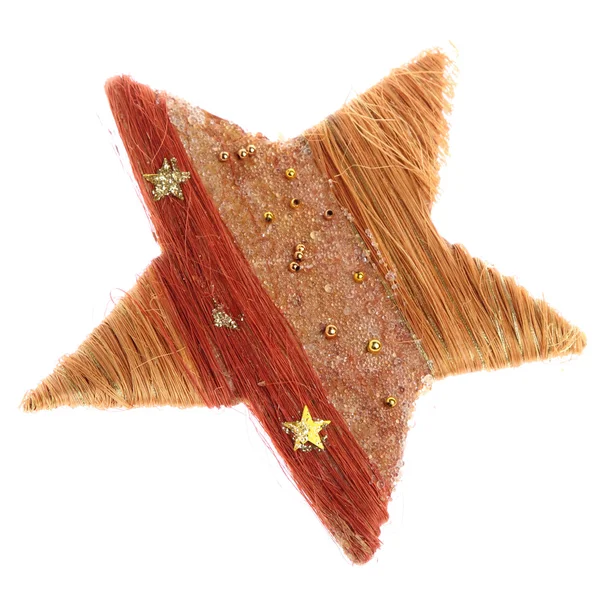 古い木造クリスマスの星 — ストック写真